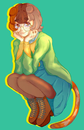 character full-body, full color