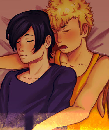 ryuji + yusuke, full color