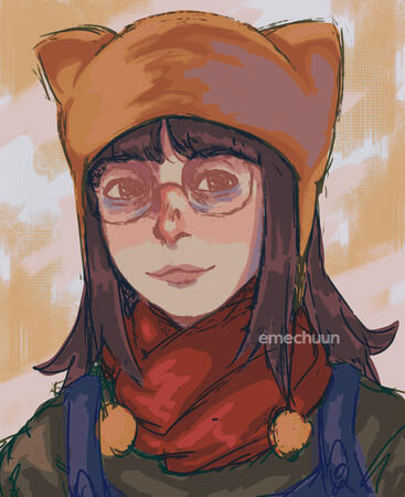 &quot;disco elysium portrait&quot; test, sketch