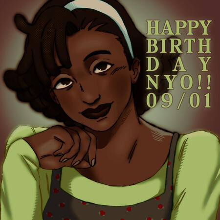 birthday gif for @nyomst