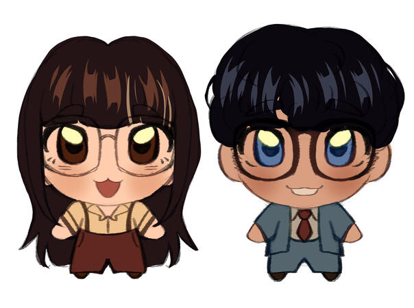 selfship art, chibis